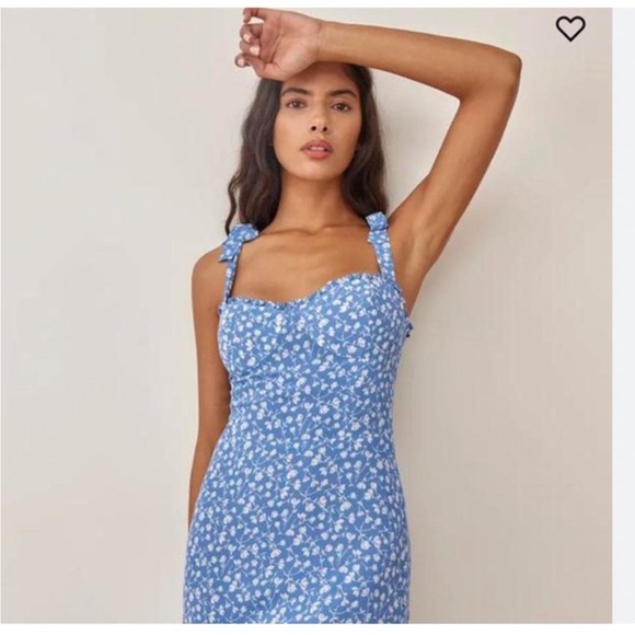 Reformation Nikita Dress in Marie Flora Print - Picture 4 of 10